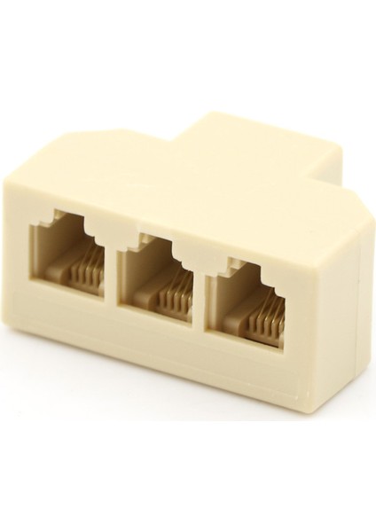 1pc RJ11 Ayırıcı 3 Yollu Adaptör 1 M - 3 F Rj-11 6P4C Telefon Jakı Ayırıcı (Yurt Dışından)