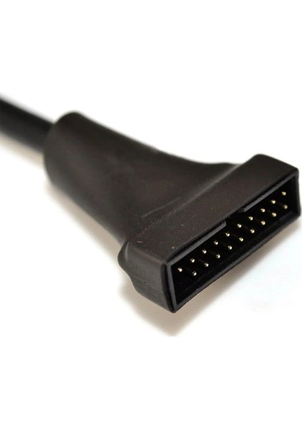 USB 2.0 9-Pin Muhafaza Erkek - USB 3.0 20-Pin Anakart Dişi Adaptör Kablosu 85WD (Yurt Dışından) indirimleri