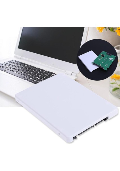Masaüstü Dizüstü Bilgisayar M.2 Ngff Sata Ssd'den Sata Ssd'ye Dönüştürücü Adaptör Genişletme Kartı Için 2230/2242/2260/2280MM M2 Katı Hal Disk (Yurt Dışından)