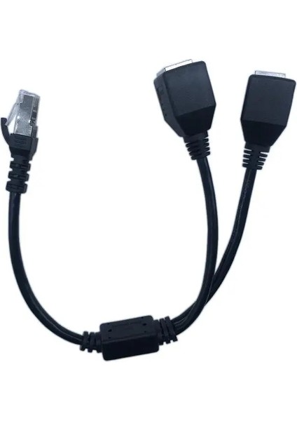 RJ45 1 Erkek 2 Dişi Soket Bağlantı Noktası Lan Ethernet Ağ Ayırıcı Y Adaptör Kablosu 0.25 M (Yurt Dışından) fırsatları