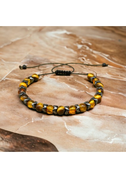 Kaplangözü Doğal Taşlı Baltık Damla Kehribar Bileklik