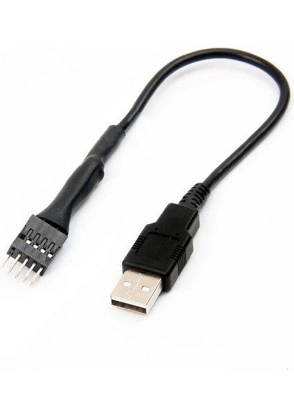 9pin Erkek Harici USB A Erkek Pc Anakart Dahili Veri Uzatma Kablosu Bilgisayar Dahili Aksesuarları Donanım Parçaları (Yurt Dışından) modelleri
