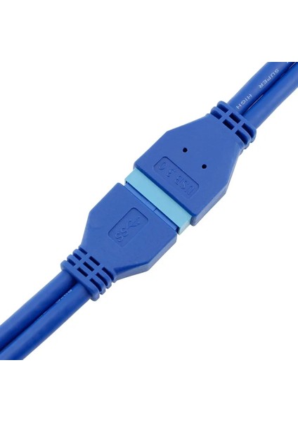 Fabrika Usb3.0 20PIN Veri Kablosu Anakart Transfer Şasisi Ön ve Arka Panel Kablosu 0.5 Metre (Yurt Dışından) fiyatları