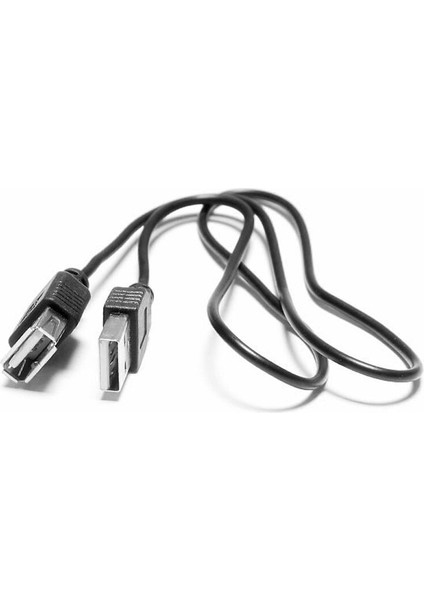 USB 2.0 Erkek - Dişi Konnektör Uzatma Kablosu Adaptörü Süper Hızlı Kablo Siyah 60CM (Yurt Dışından) fiyatları