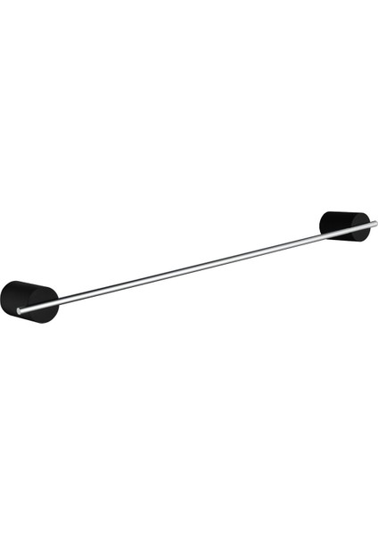 Fn-70108 Krom & Siyah Havluluk