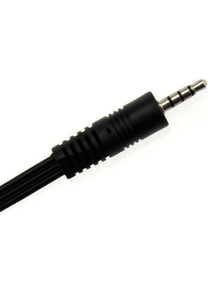 Yüksek Hızlı 3,5 mm Erkek Jack 3 Rca Dişi Fiş Adaptörü Ses Dönüştürücü Video Av Kablosu Tel Kablosu (Yurt Dışından)