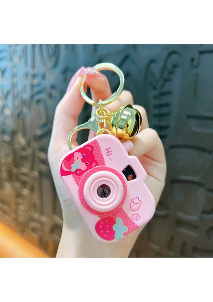 Yaratıcı Karikatür Hayvan Araba Anahtarlık Sırt Çantası Dekorasyonu (Yurt Dışından)