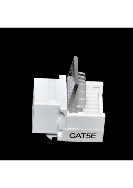 5 Adet Aletsiz CAT5E Utp Ağ Modülü RJ45 Konektörü Bilgi Soketi Bilgisayar Çıkış Kablosu Adaptör Jakı Amp Içın (Yurt Dışından) fırsatları