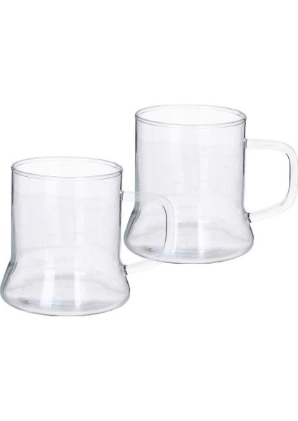 Borosilikat 2'li Kupa 250 ml