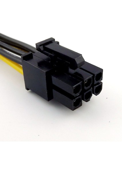 1x Çift Sata 15 Pin Erkek Pcı-E Express 6 Pin Dişi Pcı-E Ekran Kartı Güç Y Splitter Bağlantı Kablosu 20 cm (Yurt Dışından) fiyatları