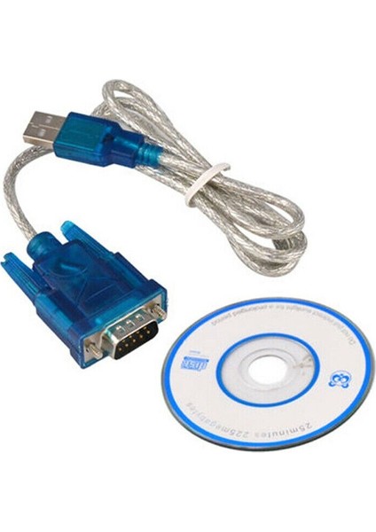 USB - RS232 Seri Bağlantı Noktası 9 Pin Erkek Kablo Seri Com Bağlantı Noktası Adaptörü Dönüştürücü (Yurt Dışından)
