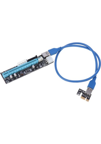 Masaüstü Için Pcı E 1x Ila 16X Genişletici Yükseltici Kart Grafik Adaptörü (Yurt Dışından)