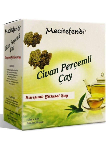 Civan Perçemli Çay 40 Süzen Poşet