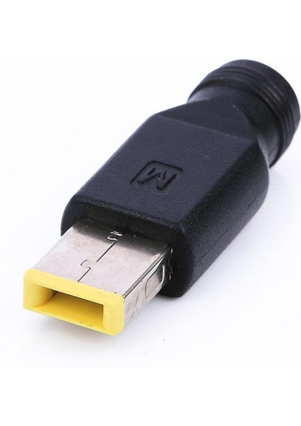 5.5 × 2.1/2.5mm Yuvarlak Jack Kare Uçlu Dizüstü Bilgisayar Dc Güç Şarj Adaptörü Fiş Dönüştürücü Lenovo Thinkpad Yoga 11 S Vb (Yurt Dışından)