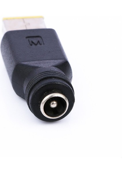 5.5 × 2.1/2.5mm Yuvarlak Jack Kare Uçlu Dizüstü Bilgisayar Dc Güç Şarj Adaptörü Fiş Dönüştürücü Lenovo Thinkpad Yoga 11 S Vb (Yurt Dışından) modelleri