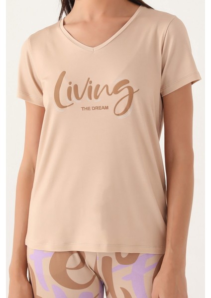 2911 Living Kadın Kısa Kol Pijama Takımı fiyatları