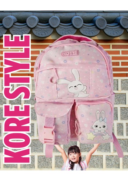 Kore Style Bunny No15 İlkokul Sırt Çantası - MTZ010018