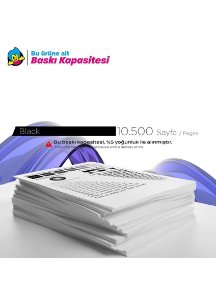 Hp Uyumlu Tonermax 147A W1470A Çip 5'li Paket / Laserjet Enterprise Flow Mfp M634 / M635 / M636 / M610 / M611 / M612 / M634 / M635 / M636