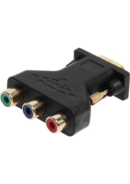 VGA Rca Konnektör Dönüştürücü Erkek VGA 3 Rca Rgb Dişi Video Jack Tarzı Fiş Bileşeni 15-Pin VGA Video Adaptörü Hd Z9V9 (Yurt Dışından) modelleri