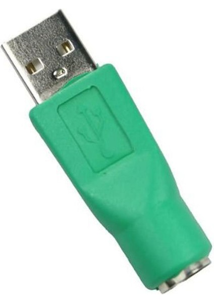 2 x Ps/2 Dişi USB Erkek Adaptör Dönüştürücü Klavye Fare Için (Yurt Dışından)