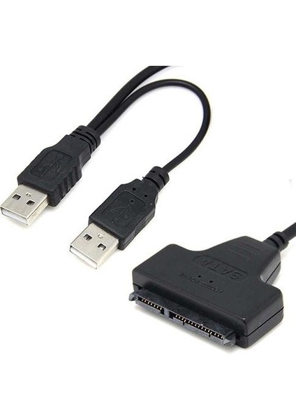 Yeni USB 2.0 - 2.5 Inç 22 7+15 Seri Ata Sata 2.0 Hdd/ssd Tat USB Adaptörü Dönüştürücü Tat - USB Kablosu Adaptörü SSD (Yurt Dışından) indirimleri
