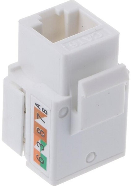 Cat6 Ağ Modülü Bilgi Soketi RJ45 Konnektör Adaptörü Keystone Jack R91A (Yurt Dışından)