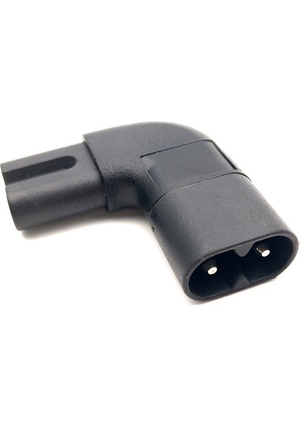 Sağ Açılı Iec 320 C7 Dişi - C8 Erkek 2-Pin Ac Güç Fişi Dönüştürücü Adaptör (Yurt Dışından) indirimleri