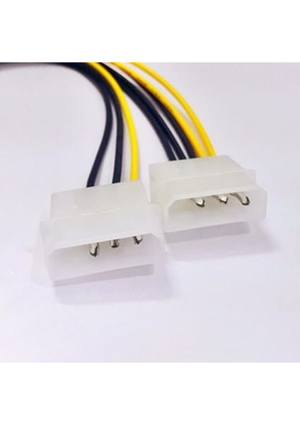 18 cm 8pin Çift 4pin Ekran Kartı Güç Kablosu Y Şekli 8 Pin Pcı Express Çift 4 Pin Molex Grafik Kartı Güç Kablosu #280903 (Yurt Dışından) indirimleri
