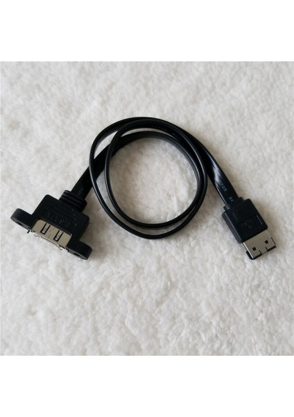 Panel Montajlı E-Sata Esata E Sata Erkek - Dişi M/f Yüksek Hızlı Veri Senkronizasyon Uzatma Pc Kablo Hattı Koruyucu Tasarım 50CM (Yurt Dışından) fiyatları