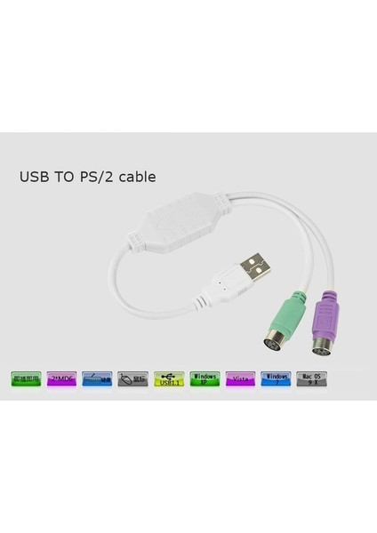 1pc USB Erkek Ps/2 Ps2 Dişi Dönüştürücü Kablo Kablosu Dönüştürücü Adaptör Klavye (Yurt Dışından) indirimleri