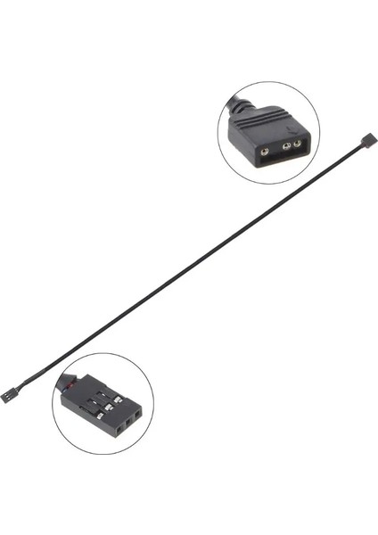 5V 3pın Rgb Vdg Adaptör Hattı Konektörü Anakart 5V 3pin Vdg'den Normal 3pin 77UB'A (Yurt Dışından) fırsatları