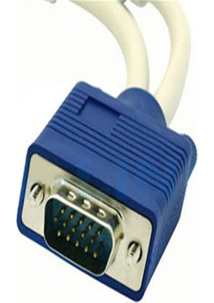 15 Pin VGA Erkek 2 Kadın Y Splitter Kablo Svga Monitör Adaptörü Uzatma Dönüştürücü Video Uzatma Kablosu Pc, Tv Için 0.25 M (Yurt Dışından)