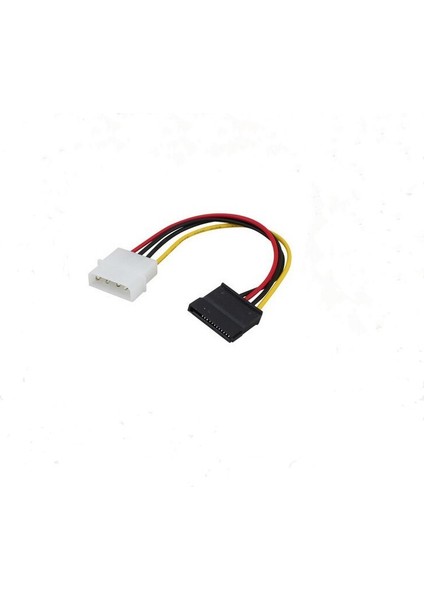 Ingelon Sata Güç Kablosu Molexe Ide Seri Ata Güç Adaptörü 4 Pin 12 Pin Kablo Sabit Disk Sata Esata 6.9 Inç SSD Kablosu (Yurt Dışından)