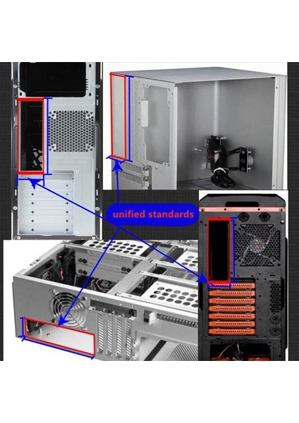 3 Adet Pvc Toz Filtresi Evrensel Dıy Kalkan Arka Plaka Bilgisayar Kasası I/o (Yurt Dışından) modelleri