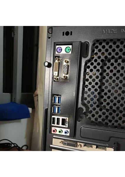 3 Adet Pvc Toz Filtresi Evrensel Dıy Kalkan Arka Plaka Bilgisayar Kasası I/o (Yurt Dışından) indirimleri