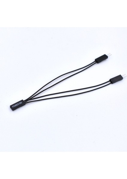 Adet/grup 10 cm Anakart Anahtarı Güç Sw 1 Ila 2 Çift Adaptör Kablosu (Yurt Dışından) fiyatları