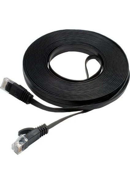 1 M Cat 6 Ethernet Kablosu Düz Internet Ağı Yama Kabloları Yüksek Hızlı Bilgisayar Tel Kurşun Pc Için RJ45 Yüksek Performans (Yurt Dışından) fiyatları