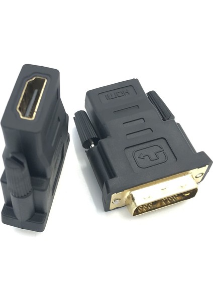 HDMI - DVI Adaptörü DVI 18 + 1 Erkek - HDMI 19P Tip A Dişi Adaptör Dvı-D - HDMI Dijital Görsel Ara Bağlantı Hdtv (Yurt Dışından) fiyatları