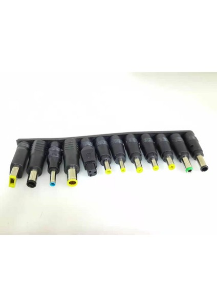 1 Takım (12 Adet) Evrensel Dizüstü Bilgisayar Için Dc Güç Şarj Cihazı Besleme Adaptörü Ipuçları Konnektör Jakı Şarj Fişi (Yurt Dışından) modelleri