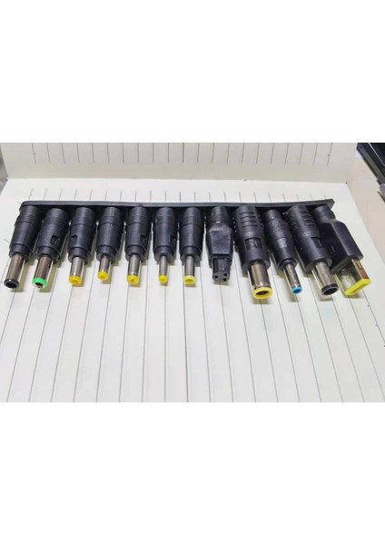 1 Takım (12 Adet) Evrensel Dizüstü Bilgisayar Için Dc Güç Şarj Cihazı Besleme Adaptörü Ipuçları Konnektör Jakı Şarj Fişi (Yurt Dışından) indirimleri