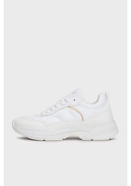 Deri Sneaker Ayakkabı Kadın Ayakkabı FW0FW08346 Ybs