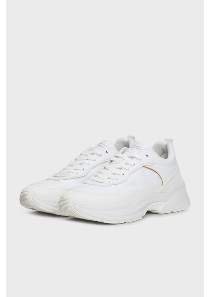 Deri Sneaker Ayakkabı Kadın Ayakkabı FW0FW08346 Ybs