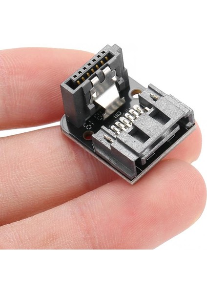 7 Pın Ters Yön Dönüş 90 Derece Dönüş Konektörü Sata Sabit Disk Ara Yönlendirici Yeni (Yurt Dışından)