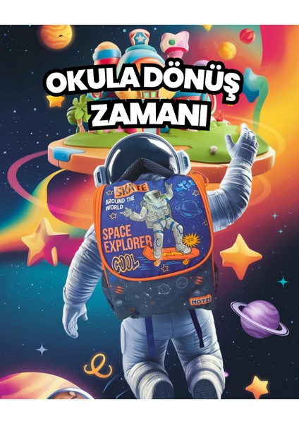 Astro Tek Gözlü Kore Sırt Çantası -Anaoklu- MTZ010030