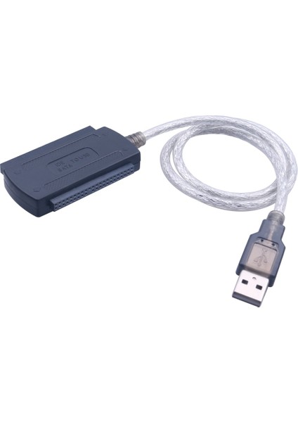 Yüksek Kaliteli 3 In 1 USB 2.0 Ide Sata 5.25 S-Ata 2.5 3.5 Inç Sabit Disk HDD Adaptör Kablosu Pc Dizüstü Dönüştürücü Için (Yurt Dışından) fırsatları