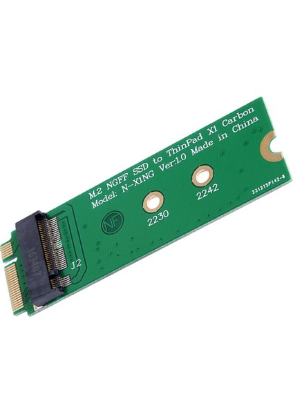 M.2 Ngff Sata Ssd'den Lenovo Thinkpad X1 Carbon Için 20 + 6 Pin 26 Pin Adaptöre (Yurt Dışından) modelleri