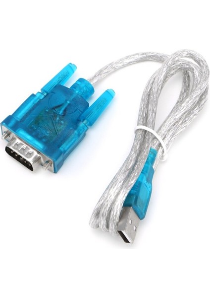 1pc Siyah Usb'den RS232'YE RS-232(DB9) Pc Için Seri Kablo Standart Adaptör Dönüştürücü (Yurt Dışından)