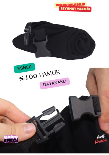 Doldurulabilir Seyahat Boyun Yastığı