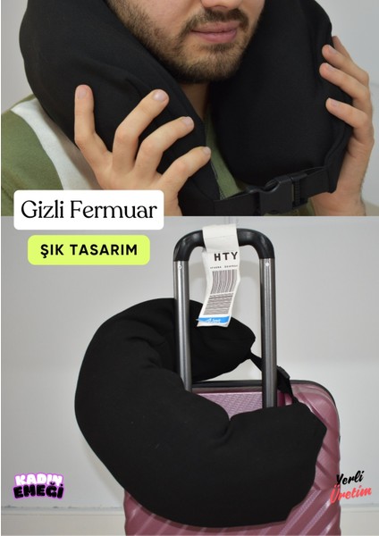 Doldurulabilir Seyahat Boyun Yastığı