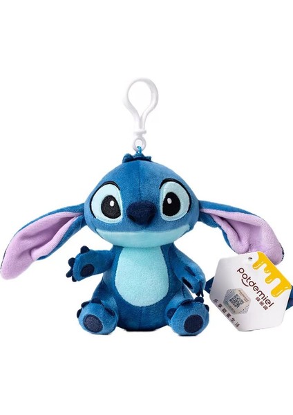 Disney It's Raining Doll Okul Çantası Kolye Dikiş Üç Gözlü Çilek Ayı Peluş Bebek (Yurt Dışından)